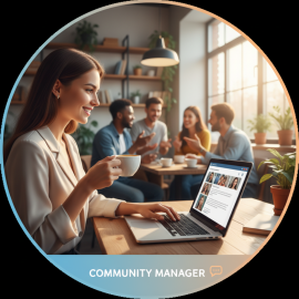 Комьюнити менеджер. Для цифровой платформы "Бизнес на районе". Тест - анкета.