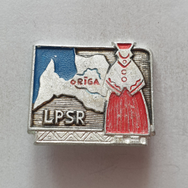 Значок "LPSR. Origa", СССР