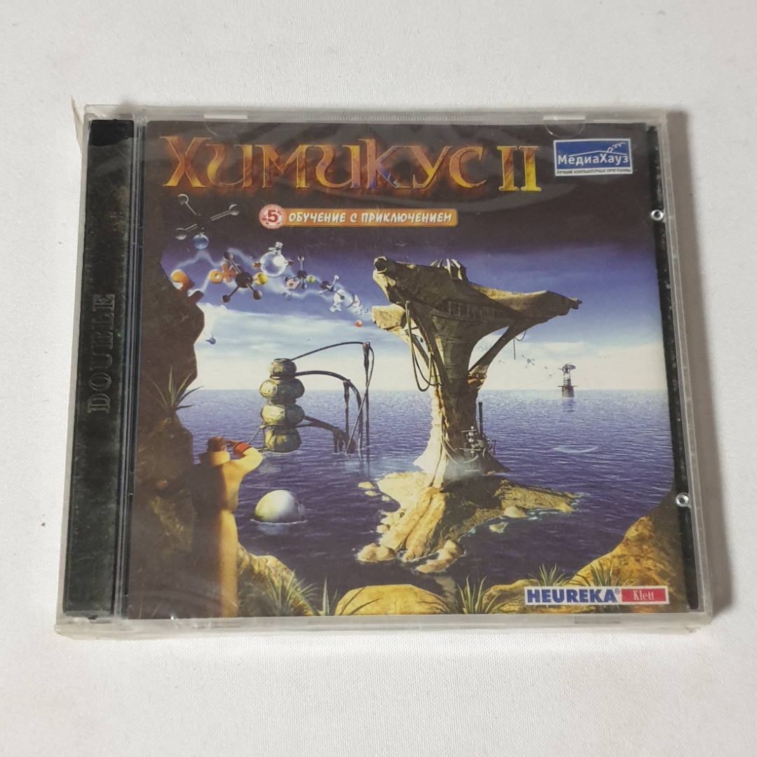 CD-диск игра "Химикус II", обучение с приключением, не вскрывался. Картинка 1