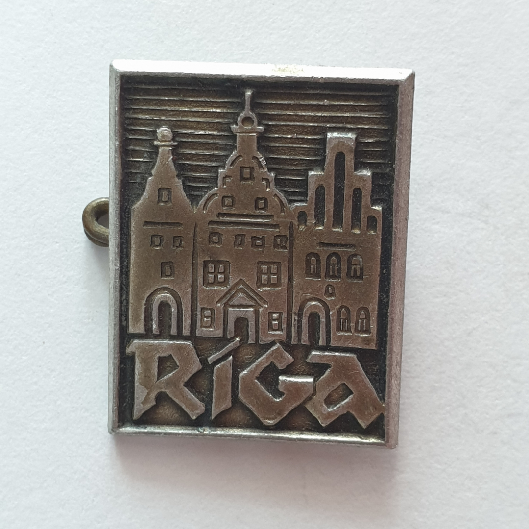 Значок "Riga", СССР. Картинка 1