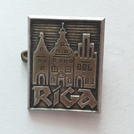 Значок "Riga", СССР