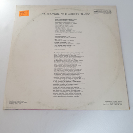 Виниловая пластинка ансамбль "The moody blues". Могут быть незначительные царапины.. Картинка 2