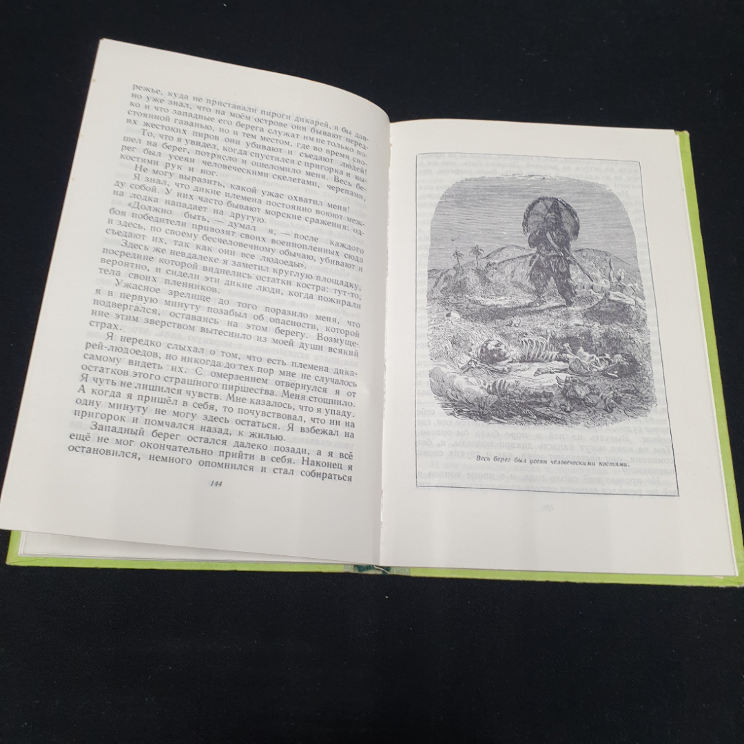 Даниэл Дефо "Жизнь и удивительные приключения морехода Робинзона Крузо", Детская литература, Москва,. Картинка 5