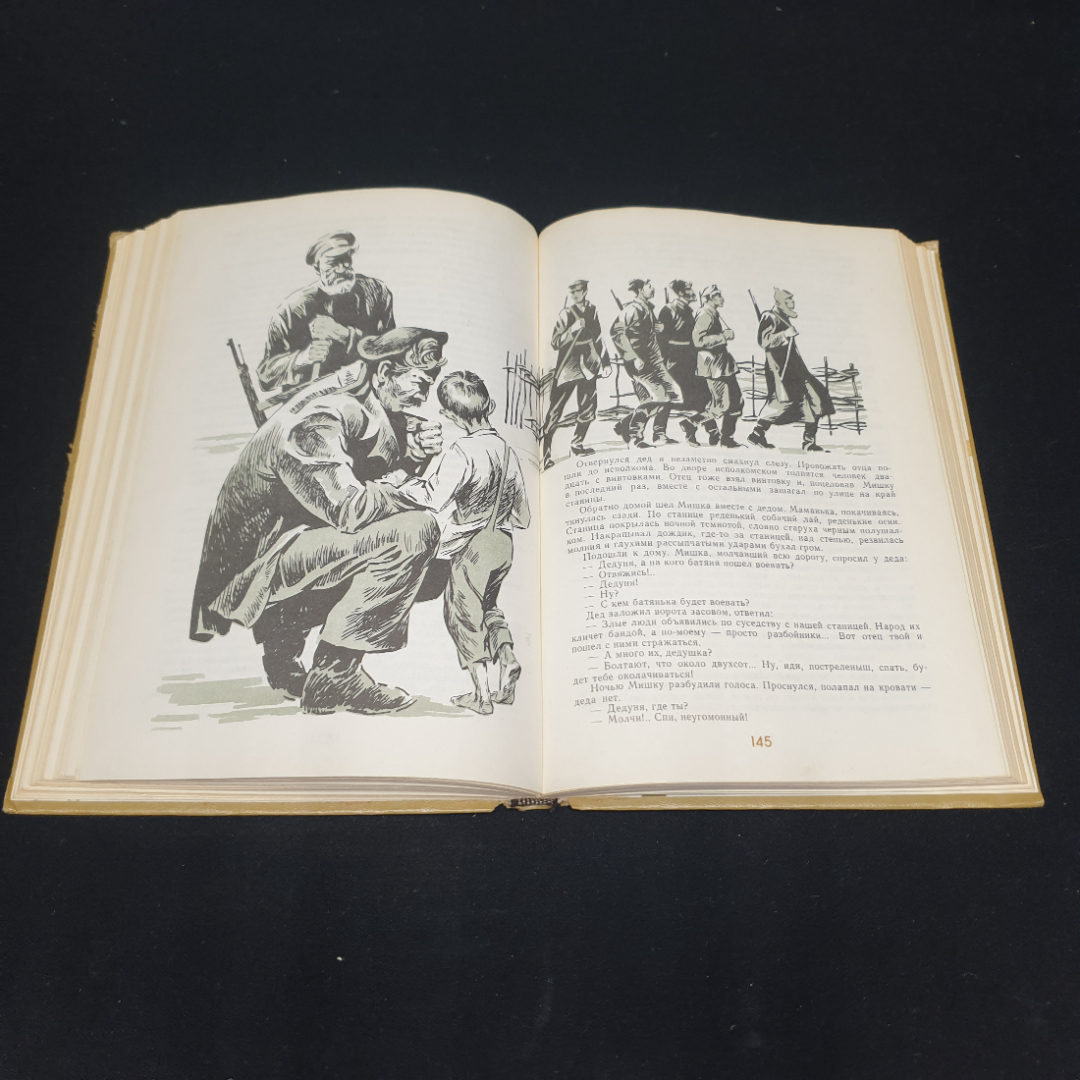 Шолохов Михаил, Донские рассказы, изд-во Молодая гвардия 1975, поврежден корешок. Картинка 6