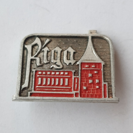 Значок "Riga", СССР