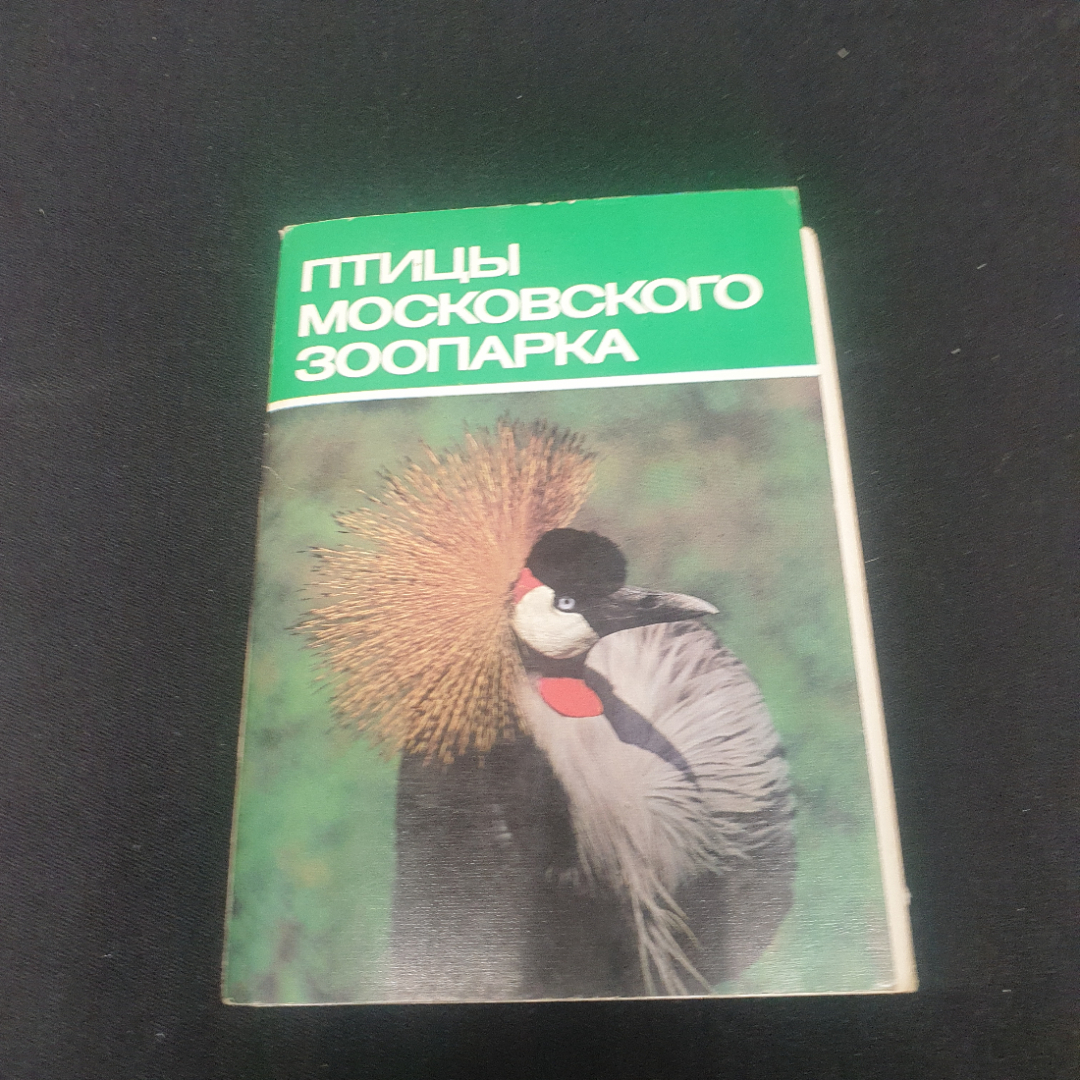 Набор открыток "Птицы Московского зоопарка", СССР 1988. Картинка 1