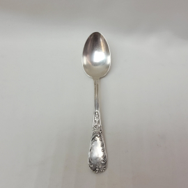 Винтажная ложка столовая Старое Пламя Кольчугино, мельхиор. СССР.