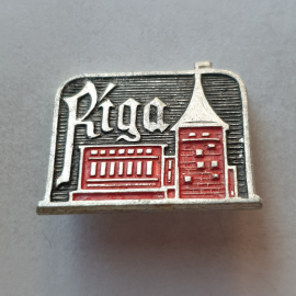 Значок "Рига Riga Замок", СССР