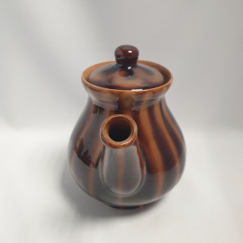 Чайник доливочный, керамика. Винтаж, СССР.. Картинка 4