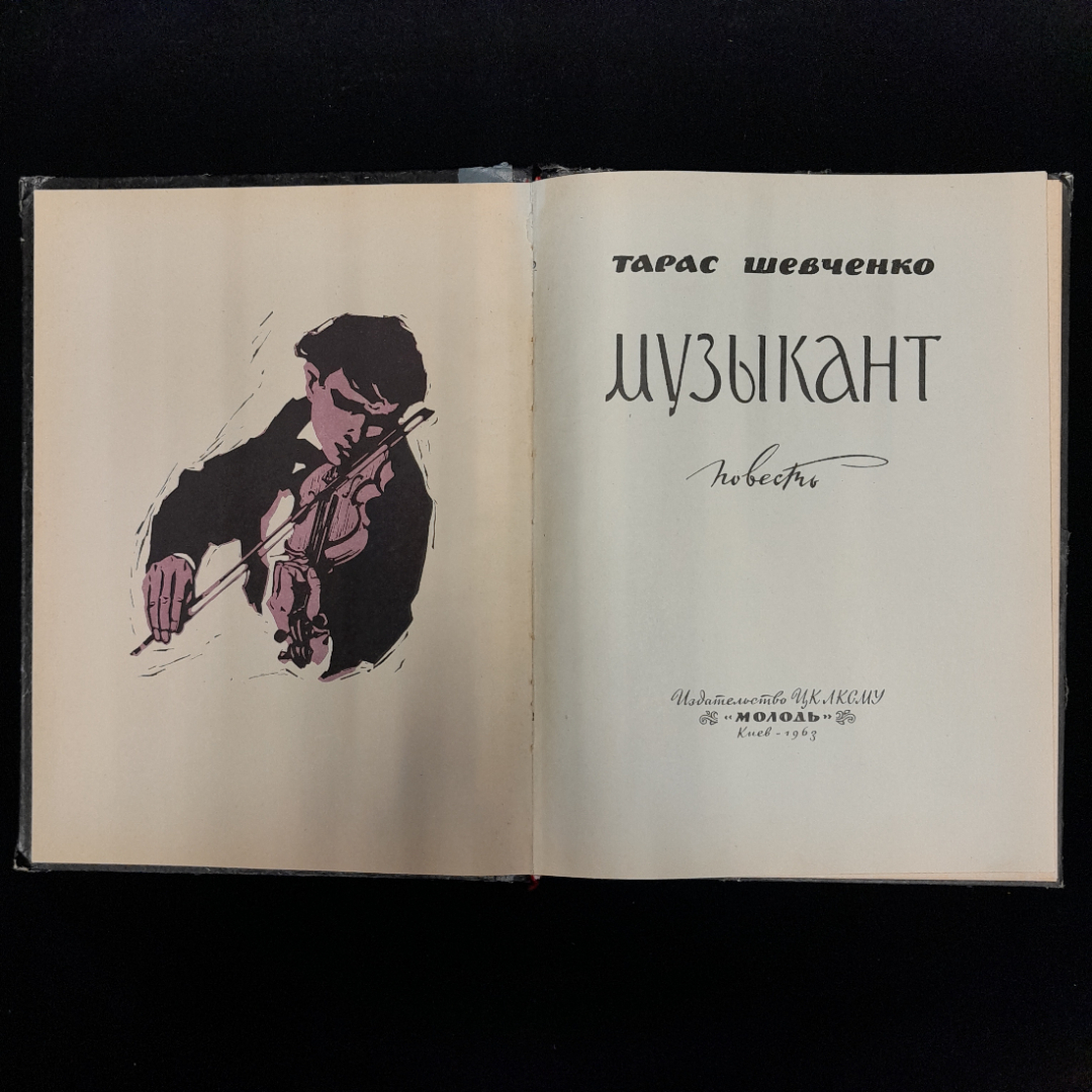 Тарас Шевченко "Музыкант". Картинка 4