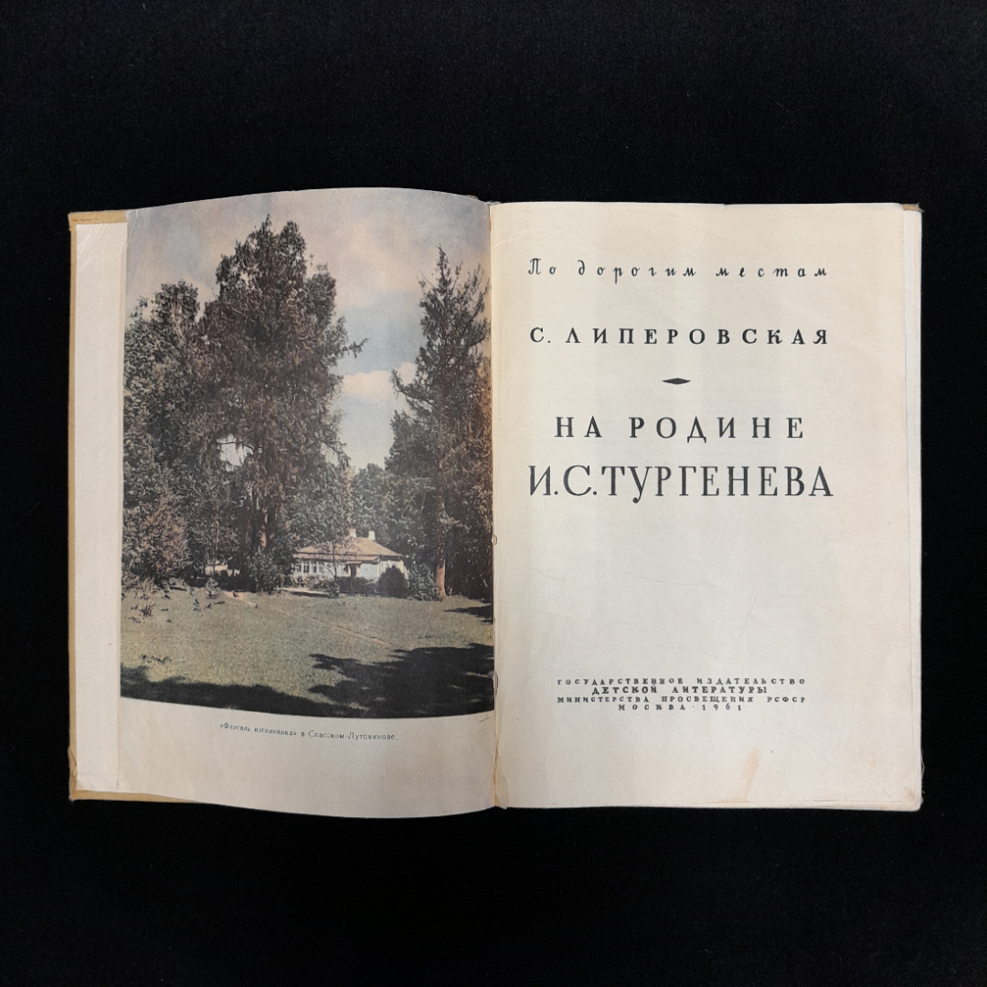 С. Липеровская "На родине И.С. Тургенева". Картинка 5