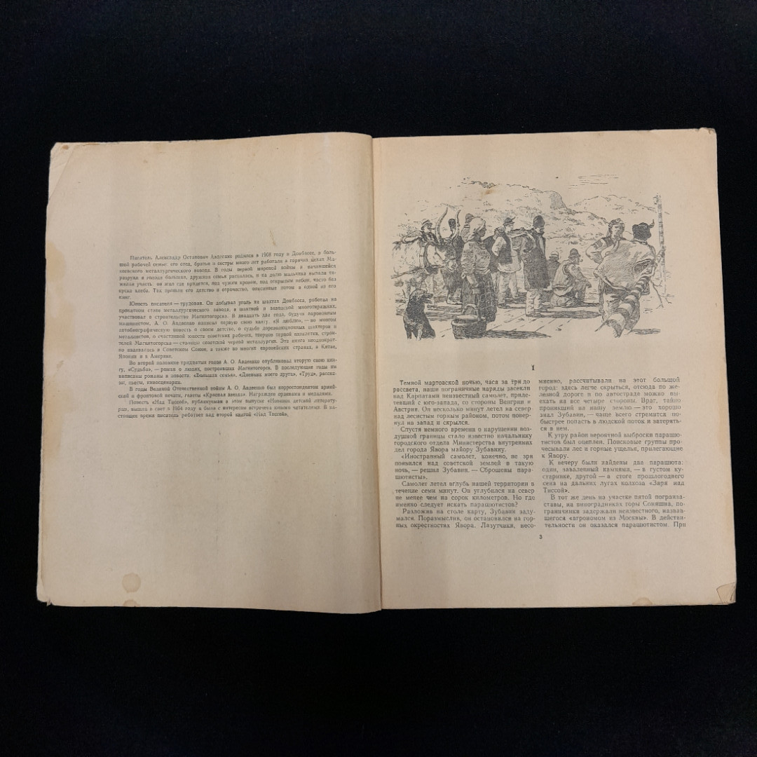 А. Авдеенко "Над Тиссой", Детгиз, 1955 г. Картинка 6