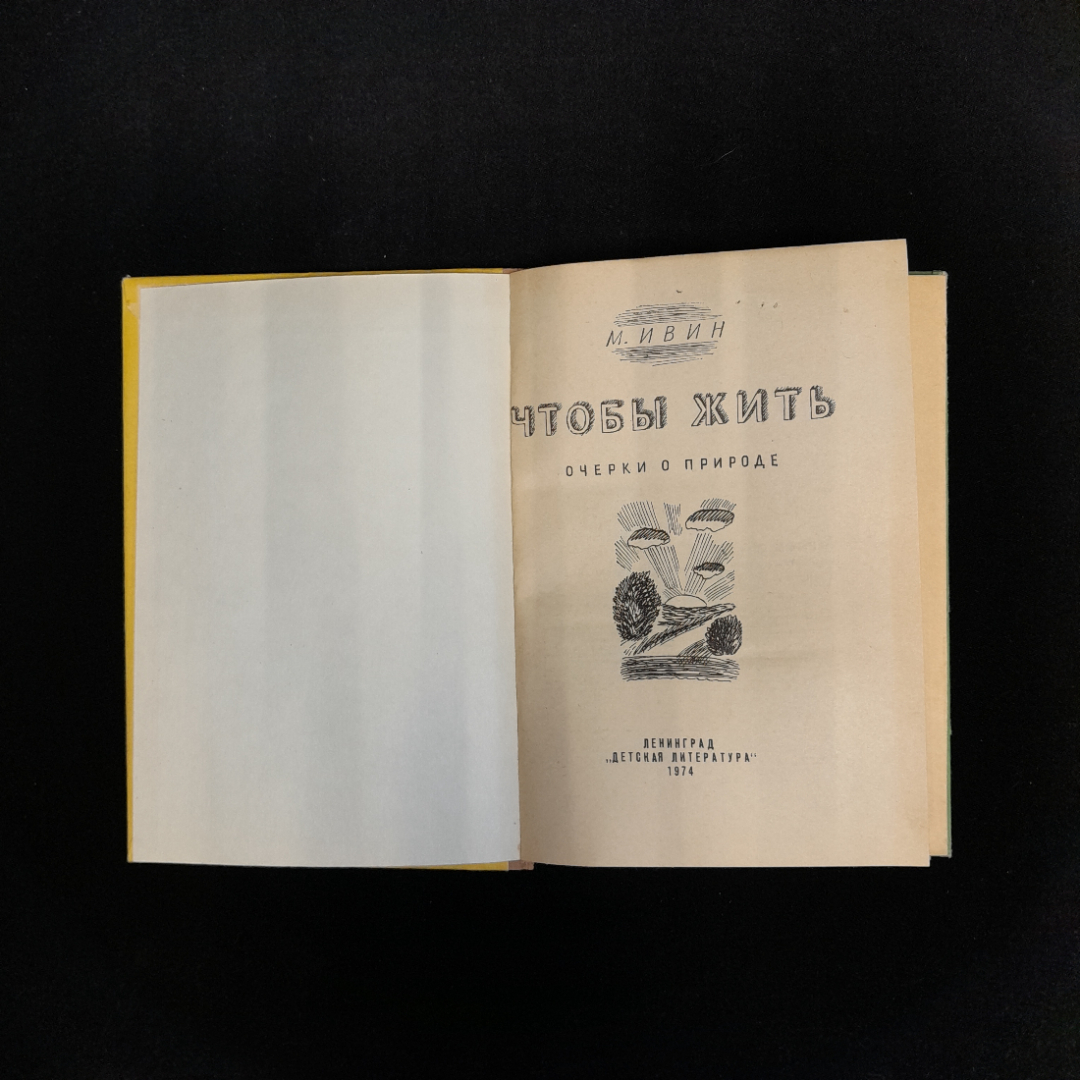 М. Ивин "Чтобы жить. Очерки о природе", изд. "Детская литература", 1974 г, СССР. Картинка 4