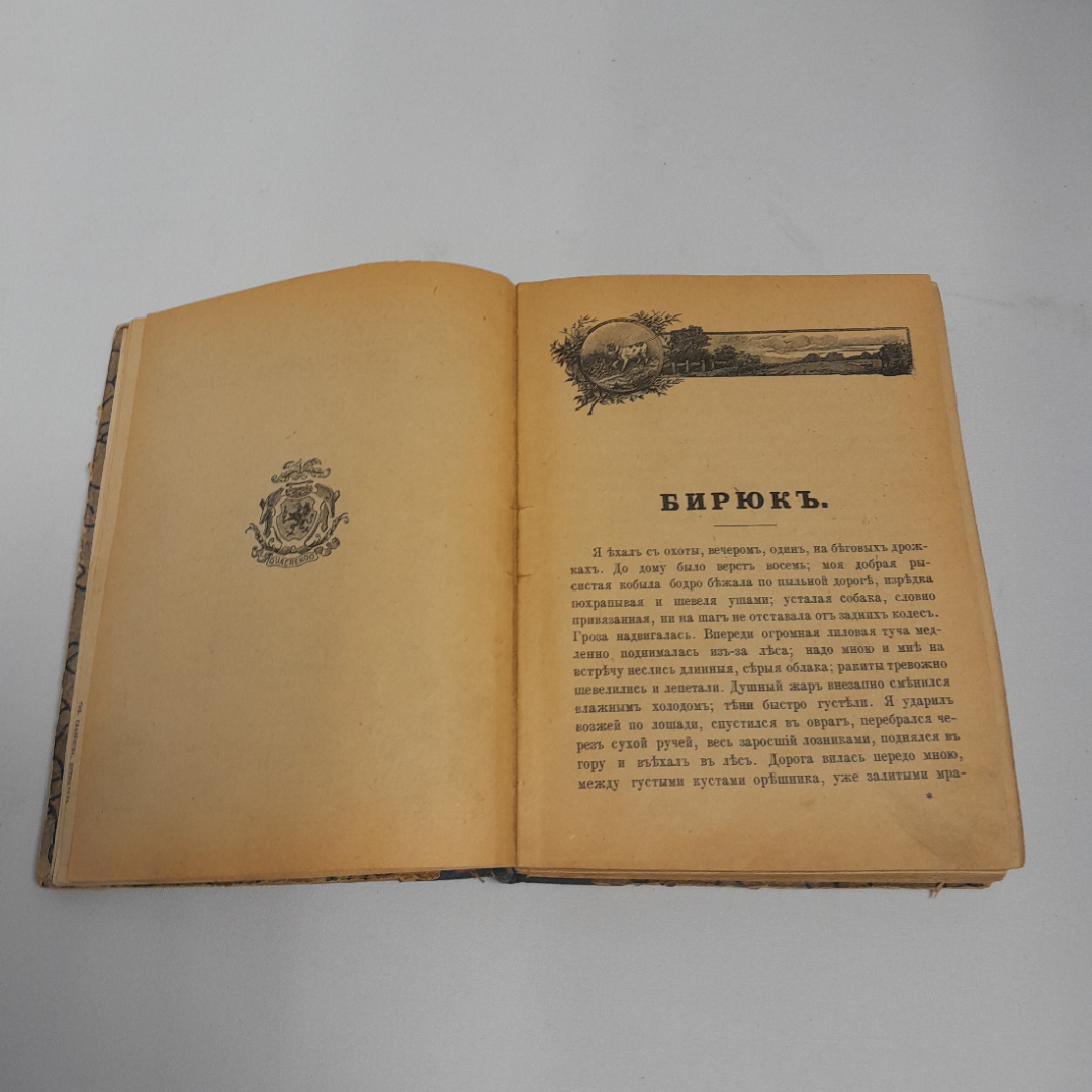 И.С.Тургенев "Бирюк" 1917 г., стихотворения И.З. Сурикова 1919 г. Картинка 7