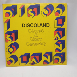 Виниловая пластинка "Chorus and disco company"Discoland.Незначительные царапины.СССР