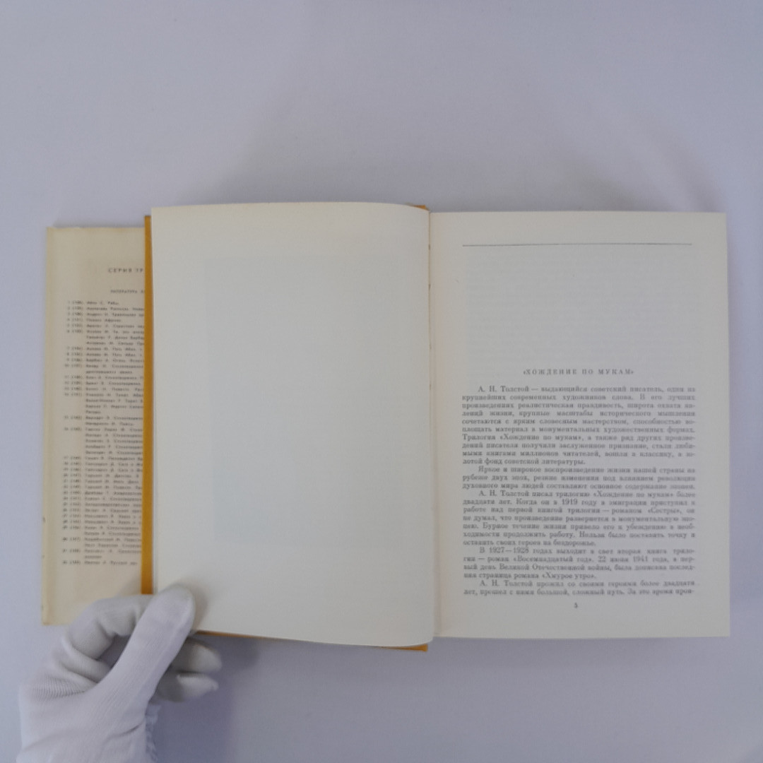 А.Толстой "Хождение по мукам", изд-во "Худ. лит-ра" 1972 г., винтаж СССР. Картинка 9