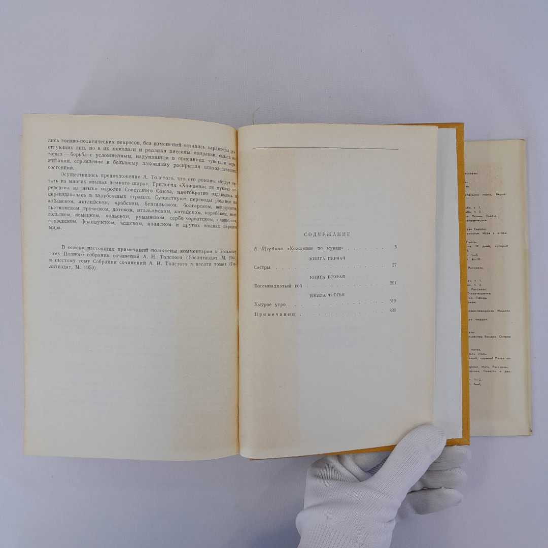 А.Толстой "Хождение по мукам", изд-во "Худ. лит-ра" 1972 г., винтаж СССР. Картинка 11