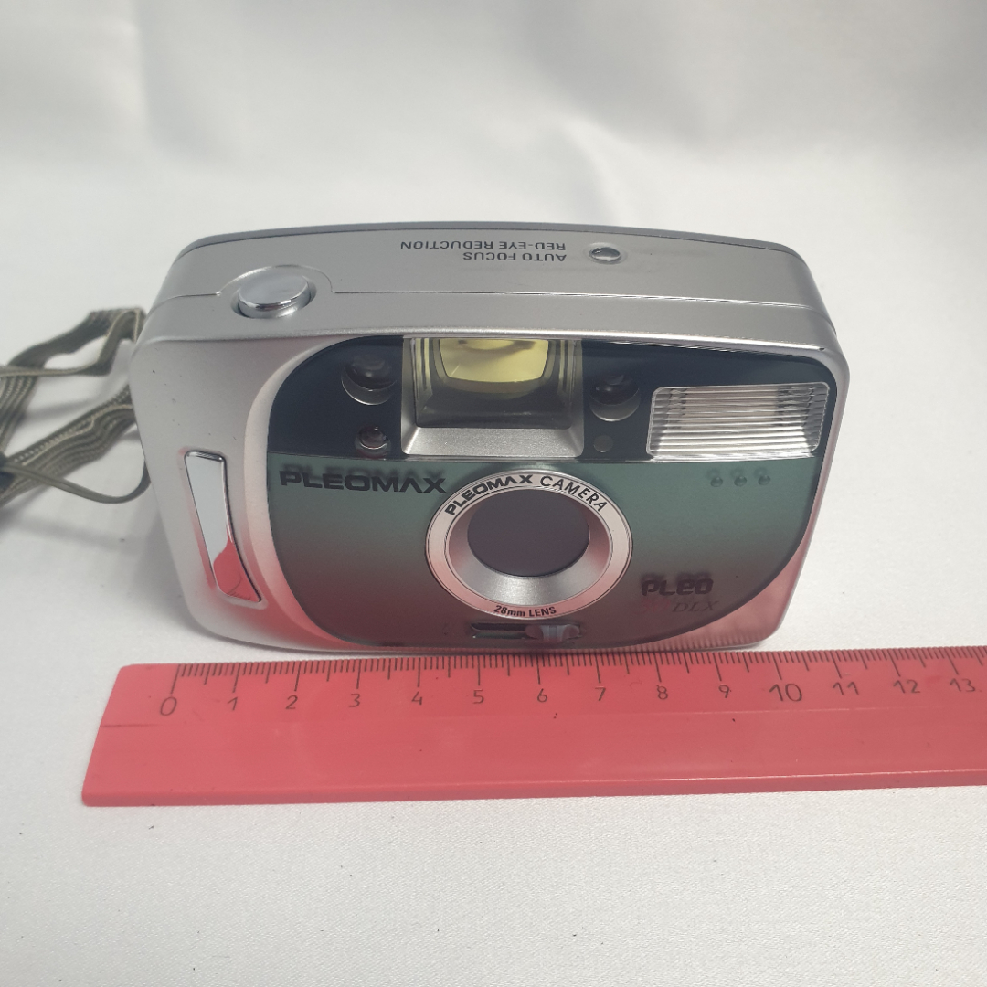 Фотоаппарат Pleomax, Pleo 30 DLX, Pleo 20 DLX, Camera 28 mm. Винтаж.. Картинка 3