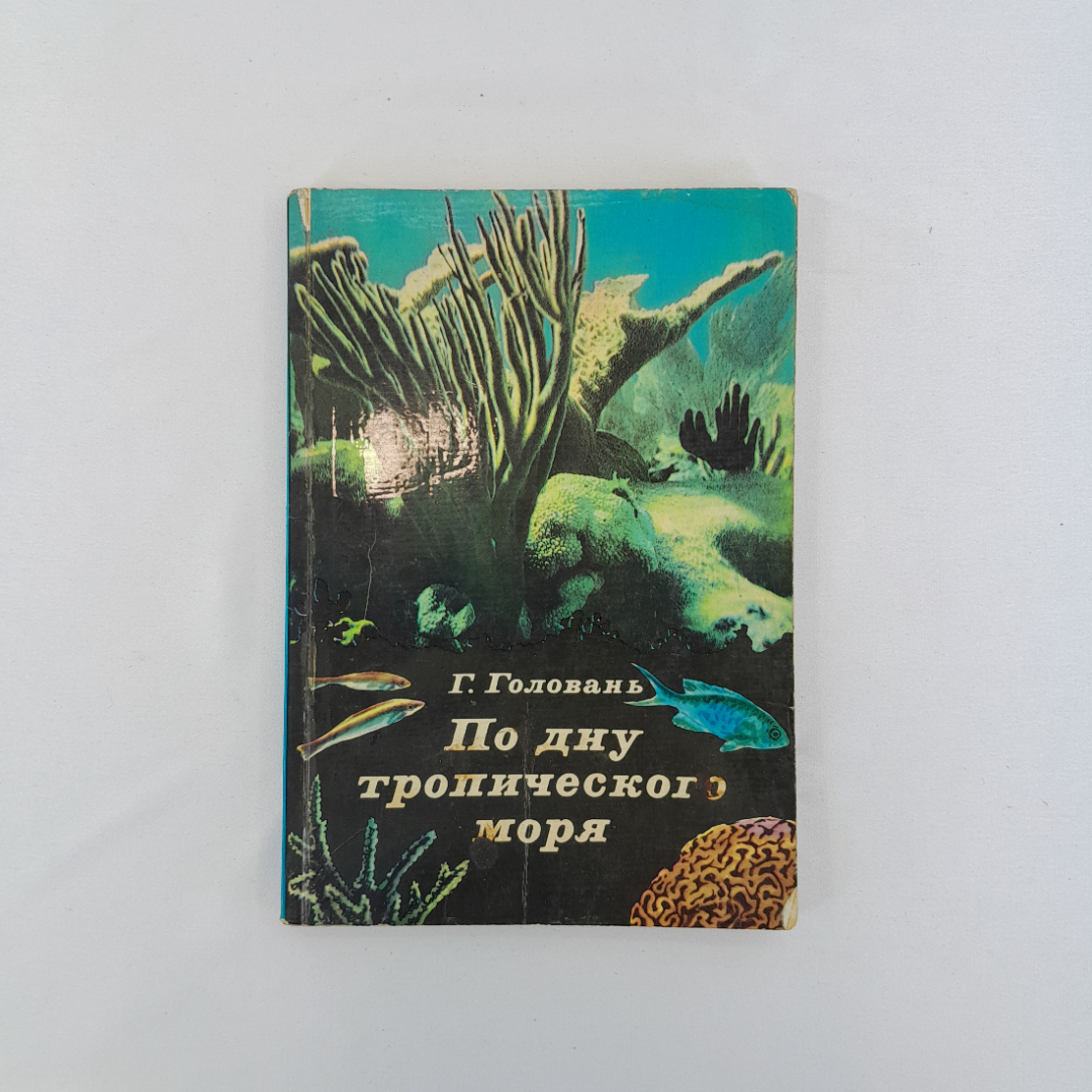 Г. Головань "По дну тропического моря", Москва "Мысль", 1978 г, винтаж, СССР. Картинка 1