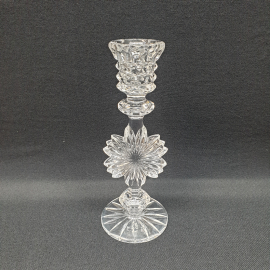 Подсвечники 21 см, хрусталь. Винтаж, СССР.