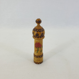 Флакон для духов, дерево, винтаж, СССР