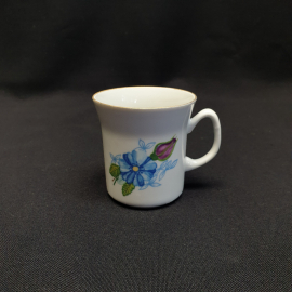 Неполный чайный сервиз из 13 предметов, Porcelana, фарфор, деколь, винтаж, Польша. Картинка 9