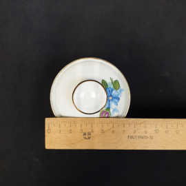 Неполный чайный сервиз из 13 предметов, Porcelana, фарфор, деколь, винтаж, Польша. Картинка 20