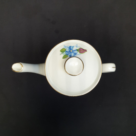 Неполный чайный сервиз из 13 предметов, Porcelana, фарфор, деколь, винтаж, Польша. Картинка 33
