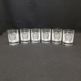 Набор из 6 стопок "Русски лед", стекло, d 4 см, h 6.5 см, V 50 мл, Россия