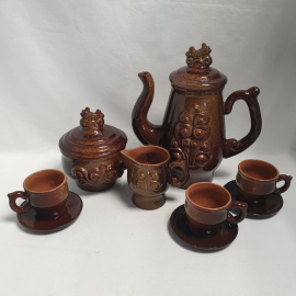 Керамический сервиз, Орловская керамика. Винтаж, СССР.