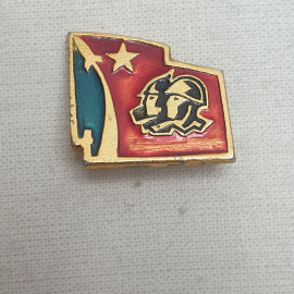 Значок "Образование советской армии 1918-1969. утрата надписи", СССР