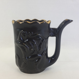 Поильник "Стрелец", Кисловодск, фарфор, крытье, позолота, 300 мл. Винтаж СССР.