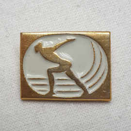 Значок "Конькобежный спорт", СССР