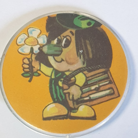 Значок "Детский персонаж", СССР