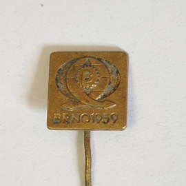 Значок "Чехословакия, 1959 год, Международная выставка", СССР