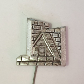 Значок "Шалаш Ленина", СССР