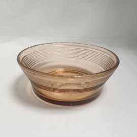 Салатник 750 мл, цветное стекло. Винтаж, СССР.