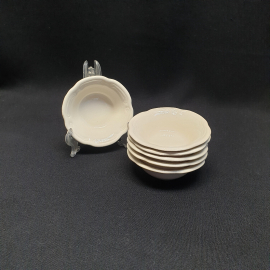 Набор из 6 соусников Конаковский ФЗ, фаянс 8.5 см, винтаж СССР