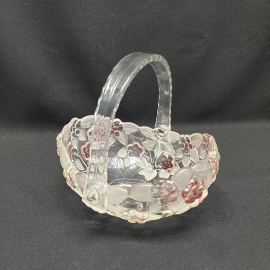 Конфетница Walther-Glas "Carmen Rose", стекло, винтаж СССР