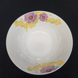 Салатник, фарфор, деколь, 700 мл. СНГ.