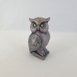 Статуэтка "Сова", гипс высота 12 см, Китай