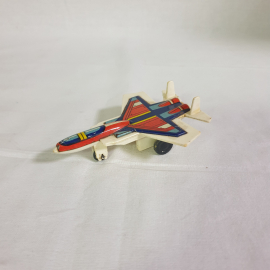 Самолет игрушка, пластик, 10см, винтаж СССР.