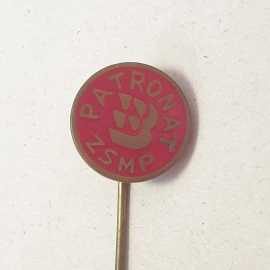 Значок "Patronat ZSMP", СССР