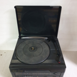 Проигрыватель пластинок кассет "Panasound" AN - 2000A, работоспособность неизвестна. Китай.. Картинка 3