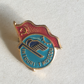 Значок "Интурист, Москва", СССР