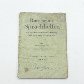 "Russischer Sprachhelfer" Von Hans zur Loye