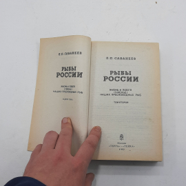 "Рыбы России" 2 тома Л.П.Сабанеев. Картинка 14