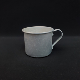 Винтажная кружка походная, армейская, алюминиевая, 400 мл СССР.