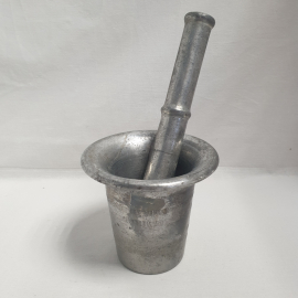 Винтажная ступа с пестиком, металл, СССР.