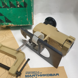 Маятниковая пила, приставка к электродрели. Винтаж, СССР.. Картинка 4
